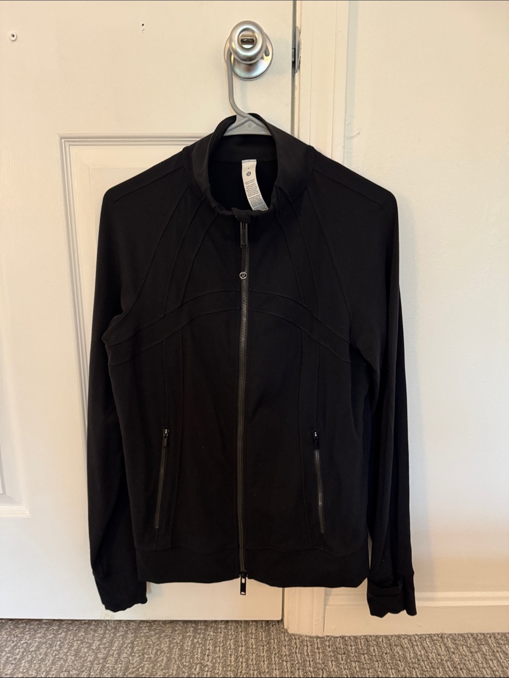 lululemon athletica Black Lightweight Zip Jacket